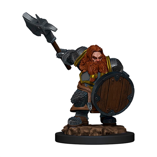 DnD - Dwarf Fighter Male - Icons of the Realms Premium DnD Figur